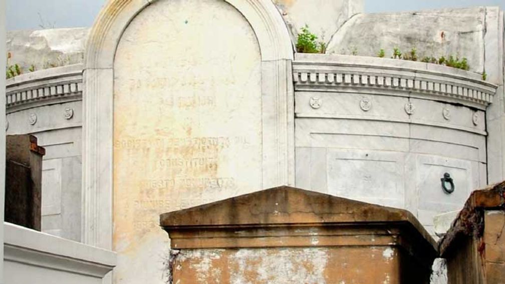 Saint Louis Cemetery 1 is New Orleans’ oldest and most famous cemetery. // © 2014 Creative Commons: MIm 3