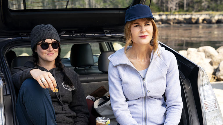 After their sons are suspended, Jane and Celeste decide to take them kayaking.