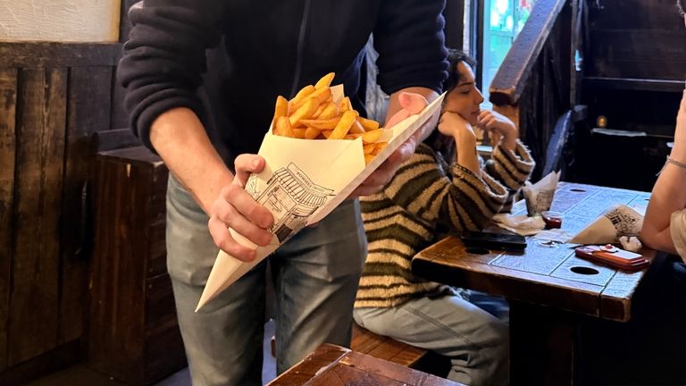 Pomme Frites only serves Belgian-style fries — and they’ve perfected them.