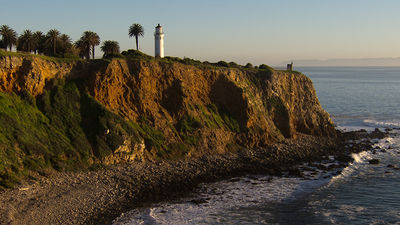 Located on Palos Verdes Peninsula, Point Vicente Lighthouse is open for tours on the second Saturday of each month.