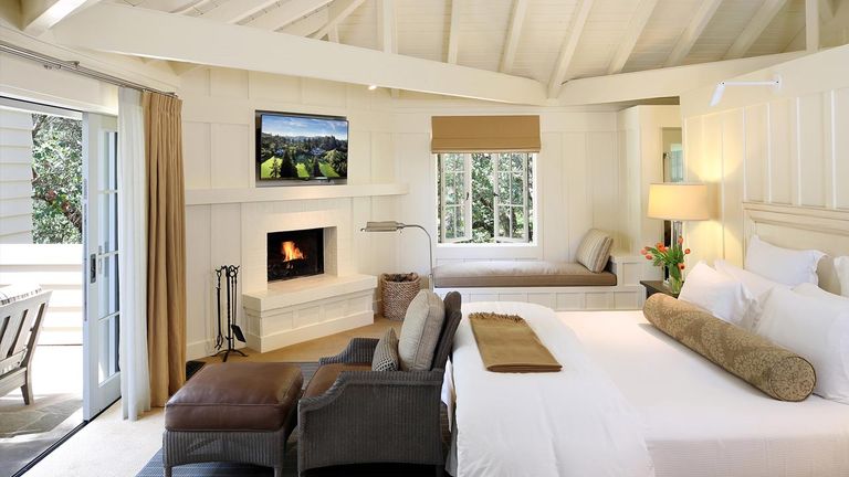 During a power outage, generators supply Meadowood guestrooms with hot water.