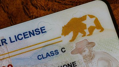 REAL ID cards have a star in the top right corner.