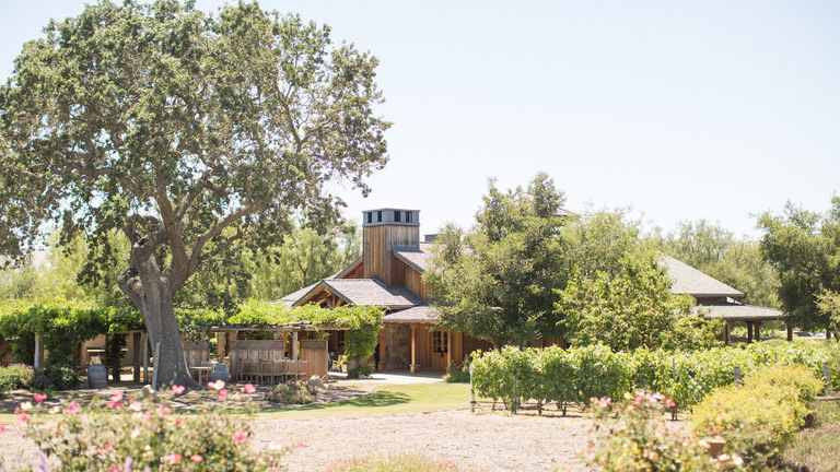 Sample wines over farm-to-table snacks at Roblar Winery.