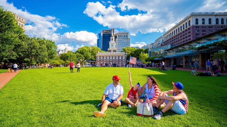 Clients celebrating America’s 500th birthday in Philadelphia can see a time capsule placed at Independence Hall.