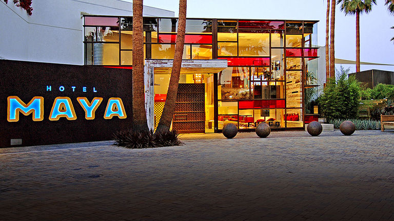 Hotel Maya - a Doubletree by Hilton is a colorful waterfront property.