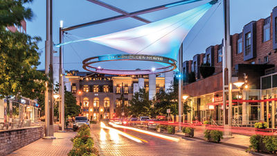 Cherry Creek features about 500 establishments for visitors to explore.