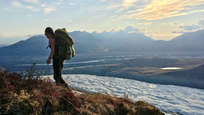 Wrangell-St. Elias park features major glaciers.