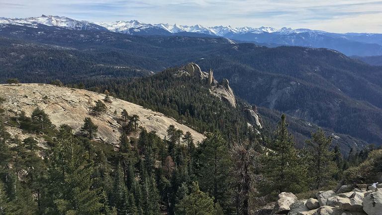 Those who hike Big Baldy Ridge Trail will be rewarded with far-reaching views.