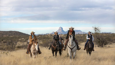 A dude ranch vacation allows clients to experience the American West.