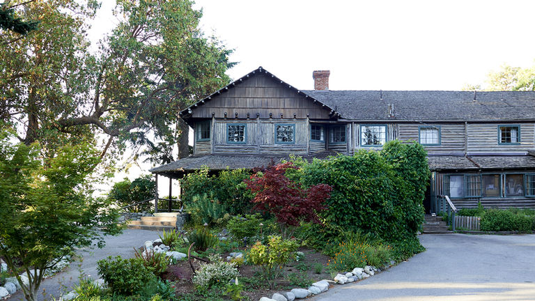 Captain Whidbey opened in 1907 and sits on Penn Cove on Whidbey Island.