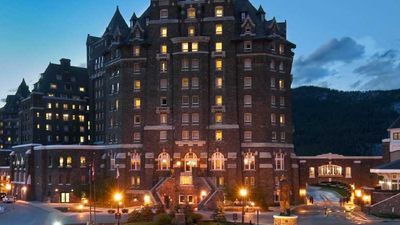 The nickname for Fairmont Banff Springs Hotel is “The Castle in the Rockies.” // © 2014 Fairmont Hotels & Resorts 2