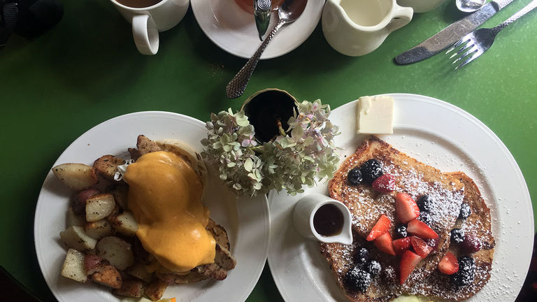 Don’t miss breakfast in the restaurant, where items such as eggs Benedict and homemade granola have earned it the award for “Best Place for Breakfast” in Monterey County.