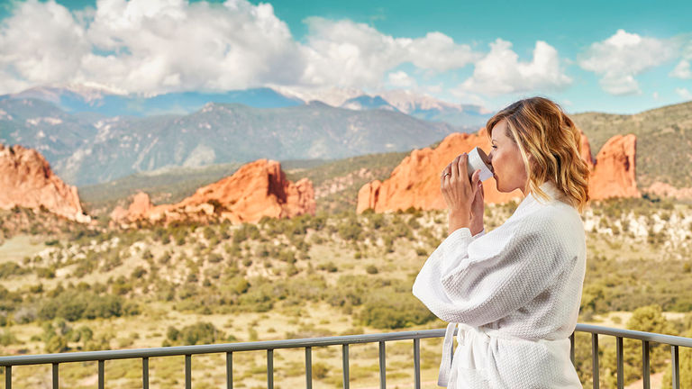 The wellness-centric resort is located in Colorado Springs, Colo.