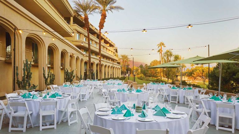 The ambiance and scenery from outdoor venues such as Verbena Terrace make any event special.