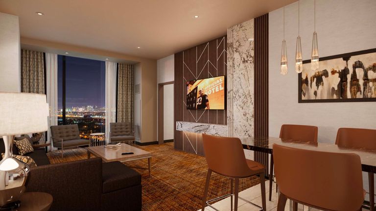 The new tower will double the property’s guestroom count.