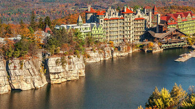 Located in New York’s Hudson Valley, Mohonk is a National Historic Landmark. // © 2016 Mohonk Mountain House