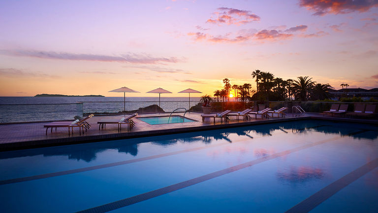 Spa Montage’s outdoor lap pool was upgraded in March to be salt-based.