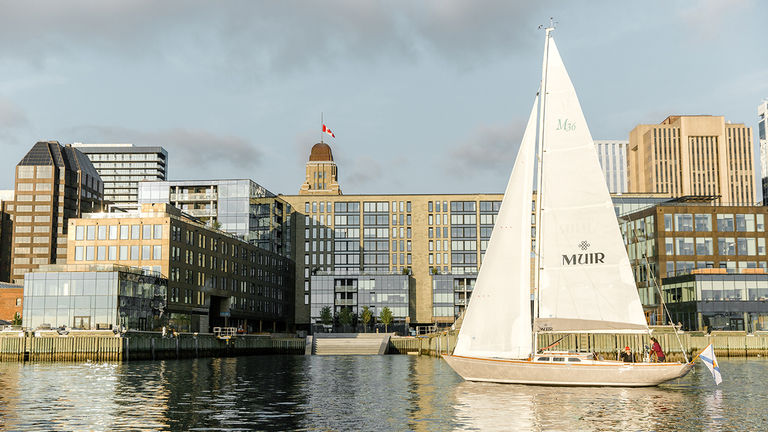 Muir Hotel was built to honor Halifax’s seafaring heritage.