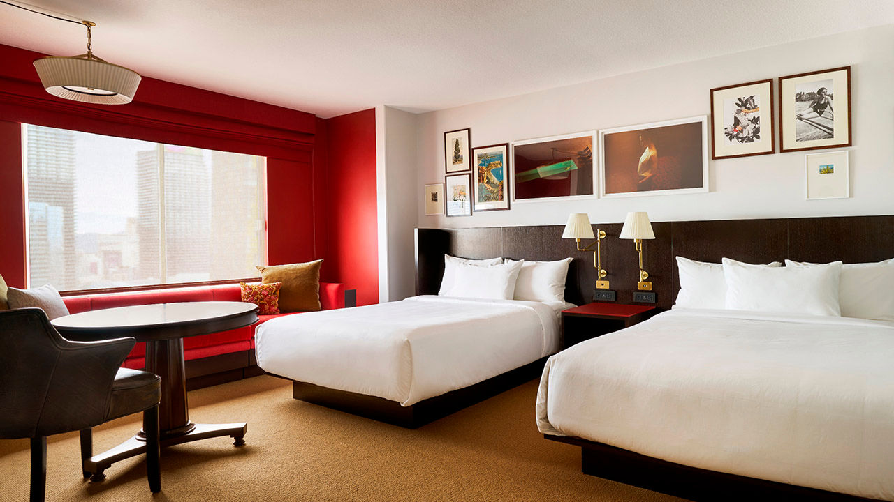 Some 2,700 guestrooms have been renovated to fit the new Park MGM’s standard and aesthetic.
