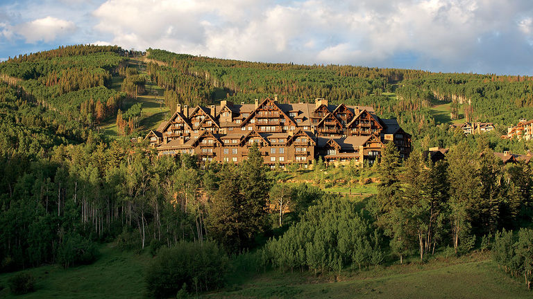 The Ritz-Carlton, Bachelor Gulch was inspired by national park lodges.