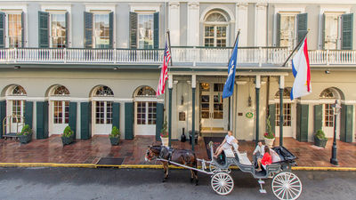 Belle Epoque-style Bourbon Orleans features a jazz bar.