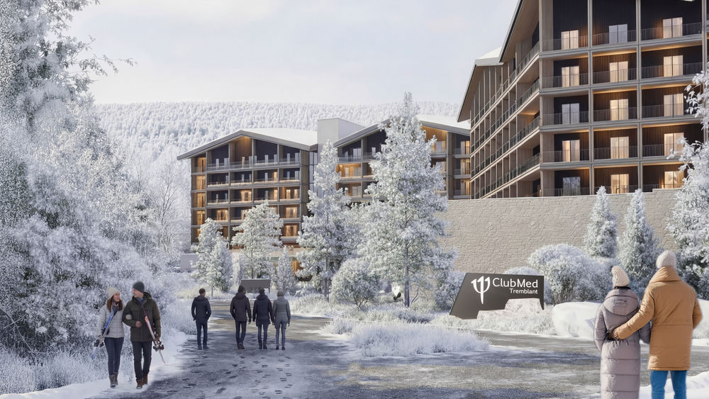 Club Med Tremblant will be a ski-in, ski-out property in Quebec, Canada.