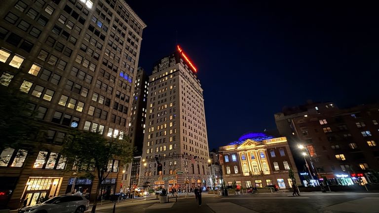 New York’s flagship W Hotel is housed in a 1911 Beaux-Arts style building.
