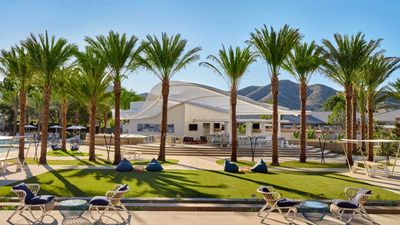 Four Seasons Hotel Westlake Village offers a retreat-like experience with multiple pools, including the new Cove area, pictured here.