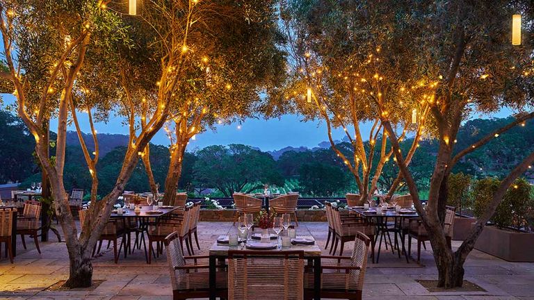 Hazel Hill restaurant is the signature France-meets-California restaurant, with a focus on seasonal ingredients. Hazel Hill restaurant is the signature France-meets-California restaurant, with a focus on seasonal ingredients.