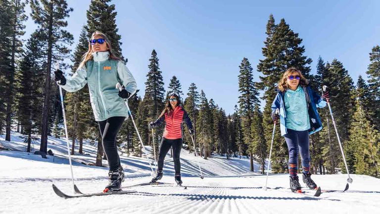 Northstar California offers a cross-country skiing center that provides private lessons.