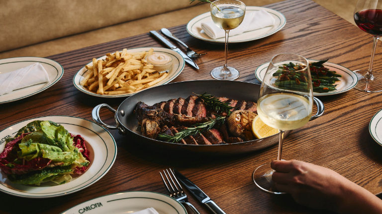 Carlotta serves family-style Mediterranean fare. Carlotta serves family-style Mediterranean fare.