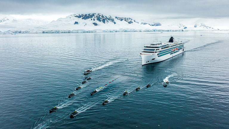 Viking Octantis, a recently launched expedition vessel, offers travelers regular Zodiacs as well as two Special Operations Boats.
