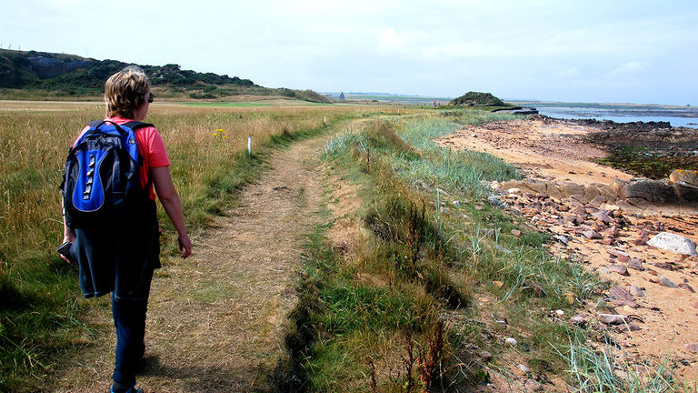 The Fife region of Scotland is a popular choice for a multiday coastal walking holiday.