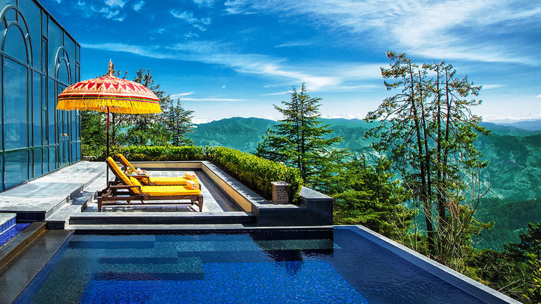 Wildflower Hall, an Oberoi Resort, is located in a former summer capital of British India.