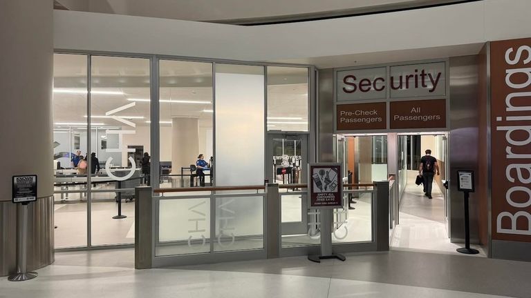 One traveler shared a photo of an empty Chattanooga Airport to encourage others to fly from there.