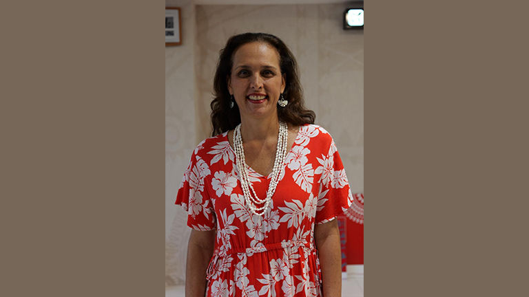 Vairani Tetaria, marketing and sales director for Air Tahiti