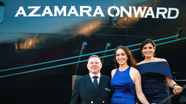 Azamara Onward christening