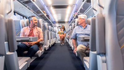 Princess guests will have access to Brightline's daily schedule, with multiple trains shuttling between Orlando and Fort Lauderdale, as well as stops in West Palm Beach and Boca Raton, Fla.