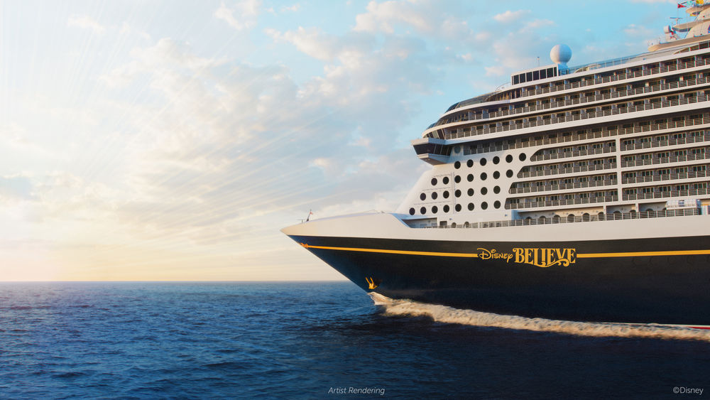 Disney Believe will be the fourth ship in the fleet’s Wish class when it launches in late 2027.
