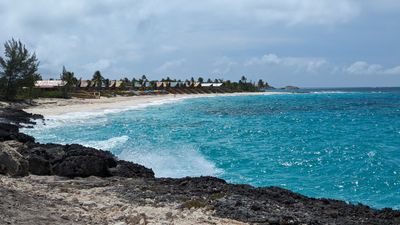 Lookout Cay at Lighthouse Point is located on the island of Eleuthera in the Bahamas.