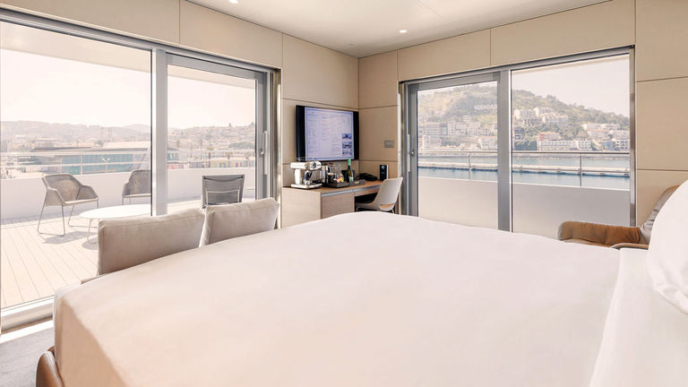 There are two Terrace suites on the Emerald Azzurra.