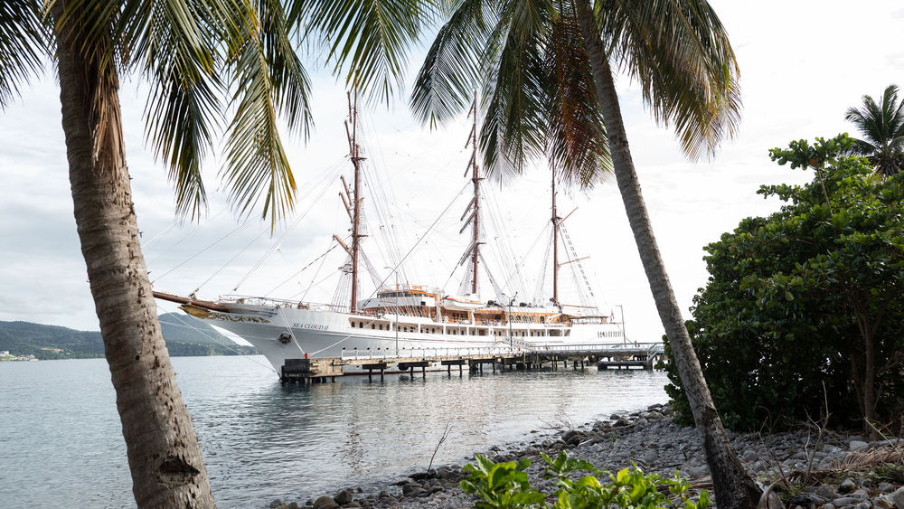 Sea Cloud II combines the romance of traditional sailing with the comforts of a luxury yacht.