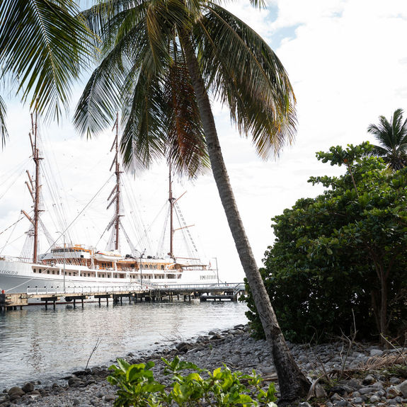 Sea Cloud II combines the romance of traditional sailing with the comforts of a luxury yacht.