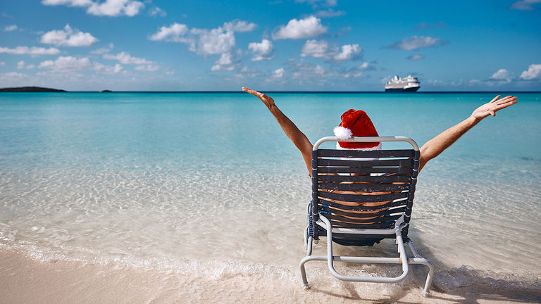 Holland America Line has several holiday-themed festivities on Caribbean itineraries.