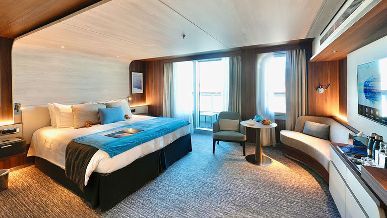 Larger, accessible staterooms are available onboard.