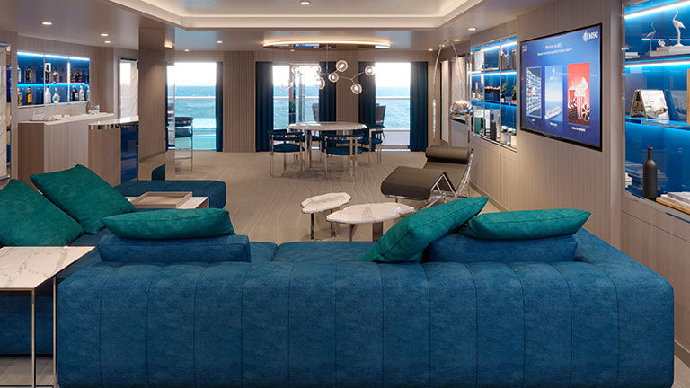 MSC World Europa will offer the fleet’s first Owner Suites.