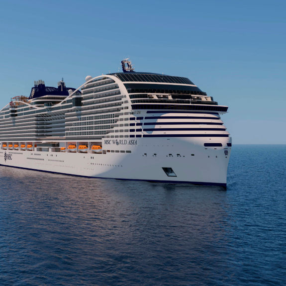 MSC World Asia will debut in late 2026.