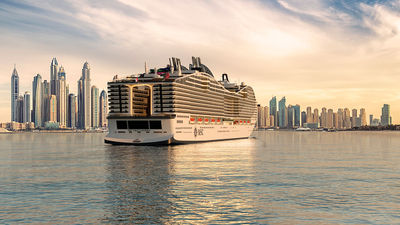 MSC World Europa in Dubai