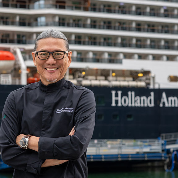 First Look: Holland America Line’s New Partnership With Iron Chef Masaharu Morimoto