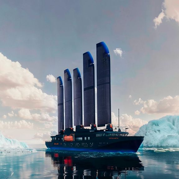 Captain Arctic is sure to stand out with its dramatic sails and will carry only 36 passengers.